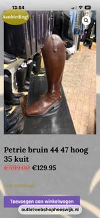 Petrie 44 rijaarzen bruin, Nieuw, Outlet, Outlet, Outlet