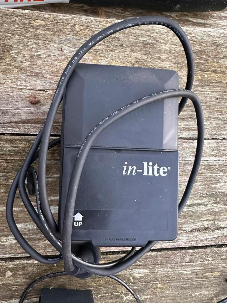 Inlight Tuinverlichting - Gebruikt, Tuin en Terras, Buitenverlichting, Gebruikt, Spots, Kunststof, Minder dan 50 watt, Netvoeding