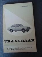 Vraagbaak opel kadett c, coach, sedan,coupé en stationcar 19, Ophalen of Verzenden