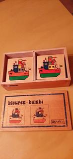 houten kleuterspel, kleuren kombi, Kinderen en Baby's, Speelgoed | Educatief en Creatief, Ophalen of Verzenden, Puzzelen