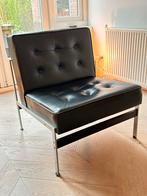 Artifort 020 Fauteuil - Kho Liang Ie Design, Huis en Inrichting, Stoelen, Gebruikt, Zwart, Leer, Ophalen of Verzenden