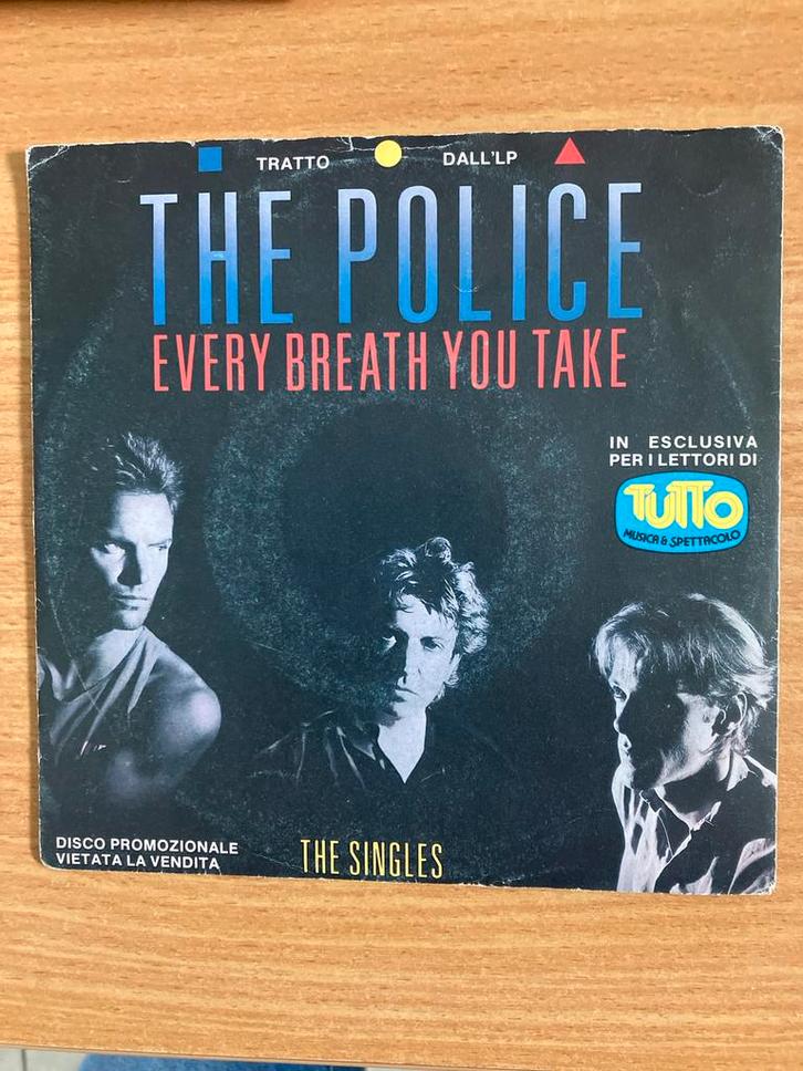 The Police - Every Breath You Take Promo EP, Cd's en Dvd's, Vinyl Singles, Gebruikt, EP, Pop, 7 inch, Ophalen of Verzenden