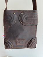 Zeit lederen schoudertas, Overige merken, Bruin, Ophalen of Verzenden, Zo goed als nieuw