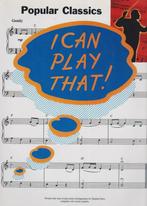 Stephen Duro - I CAN PLAY THAT! Popular Classics, Ophalen of Verzenden, Gebruikt, Piano