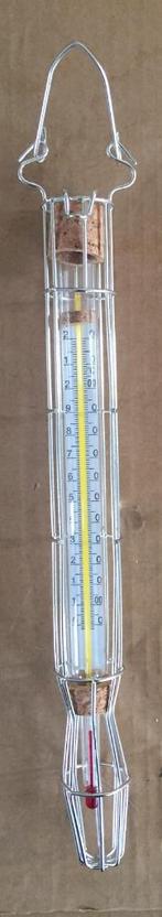 Suikerthermometer metalen korf +90C tot +220C, Ophalen of Verzenden, Nieuw
