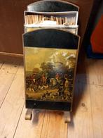 Antieke grote  luciferhouder, Jachttaffereel, Ophalen