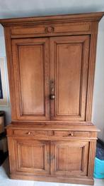Massief eiken buffetkast circa 1880, Antiek en Kunst, Ophalen