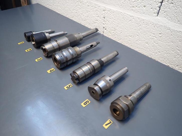 MC3 Tap houder Bilz 19mm , 31mm / spantang houder, Doe-het-zelf en Verbouw, Draaibanken, Gebruikt, Ophalen of Verzenden