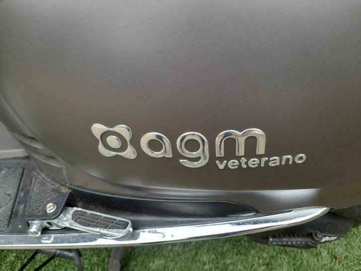 AGM Veterano Scooter - Mooie Staat!, Fietsen en Brommers, Snorfietsen en Snorscooters, Zo goed als nieuw, Benzine, Ophalen