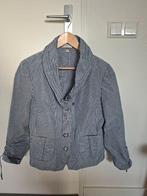 ERFO Dames jasje blauw wit geruit, Blauw, Maat 42/44 (L), Ophalen of Verzenden, Zo goed als nieuw