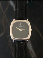 Vacheron Constantin Square TV – Witgoud – Jaren ’60, Overige merken, Overige materialen, Leer, Polshorloge