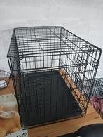 Hondenbench zwart, Dieren en Toebehoren, Hondenhokken, Ophalen, Zo goed als nieuw, Minder dan 75 cm, Minder dan 65 cm