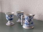 luciferoortje; melkkannetje en 2 eierdopjes, Antiek en Kunst, Antiek | Porselein, Ophalen of Verzenden