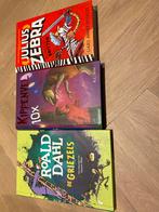 Boekenpakket: Roald Dahl, Kippenvel, Julius Zebra, Ophalen of Verzenden, Zo goed als nieuw, Fictie algemeen