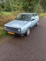Golf mk2 1.6 met een nieuwe apk, Auto's, Voorwielaandrijving, Stof, 4 cilinders, Blauw