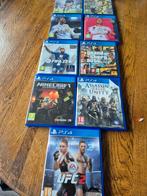 9 PS4 Games - FIFA, GTA, Minecraft, UFC, Gebruikt, Online, 1 speler, Ophalen of Verzenden