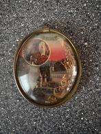 Vintage Lourdes Schilderijtje, Antiek en Kunst, Antiek | Religie, Ophalen of Verzenden