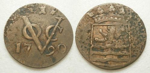 PD10035 Zeeland VOC Duit 1790, Postzegels en Munten, Munten | Nederland, Losse munt, 1 cent, Vóór koninkrijk, Ophalen of Verzenden