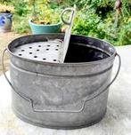 Zinken Tuinattributen - Brocante Stijl, Ophalen of Verzenden, Gebruikt