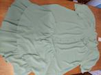 2 delige kledingset, blouse met short, big size 50-52, Kleding | Dames, Grote Maten, Ophalen of Verzenden, Nieuw, Groen, Overige typen