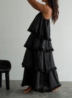 Avy&Co fringe rok, met volants en broderie, one size, Maat 38/40 (M), Wit, Nieuw, Ophalen of Verzenden