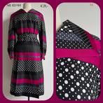 14. Vintage jurk mt 42/44, 9462RP 14, Verzenden, Zwart, Vintage kleertjes
