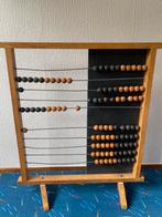 Vintage groot telraam met schoolbord, Diversen, Schoolborden, Ophalen, Gebruikt, Krijtbord