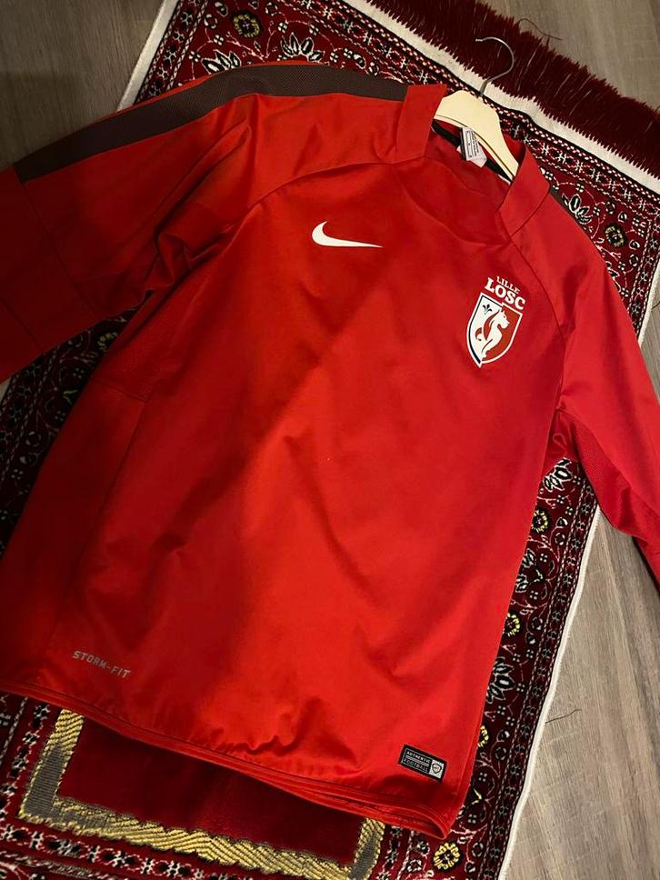 Lille Voetbal Top Nike Storm-FIT Maat M, Kleding | Heren, Sportkleding, Zo goed als nieuw, Voetbal, Maat 48/50 (M), Ophalen of Verzenden