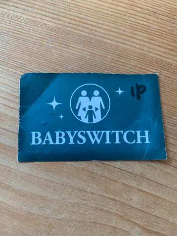 Efteling babyswitch kaarrje vogelrok beschikbaar voor biedingen