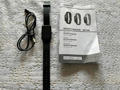 SilverCrest SAT160 Activity Tracker sport horloge, Sieraden, Tassen en Uiterlijk, Sporthorloges, Zo goed als nieuw, Zwart, Afstand