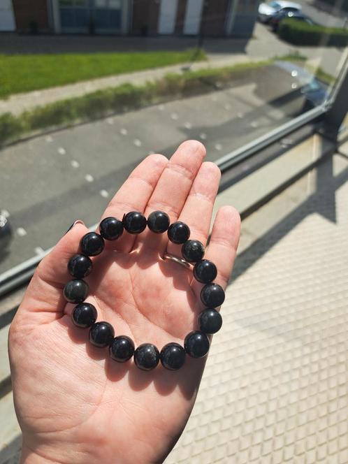 Regenboog obsidiaan grote kraal, Sieraden, Tassen en Uiterlijk, Edelstenen, Zo goed als nieuw, Ophalen of Verzenden