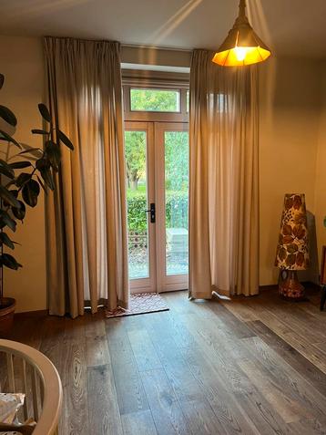 Drie sets gordijnen Karwei Pelle 2070 (zand) - gloednieuw beschikbaar voor biedingen