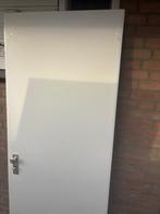 Opdekdeur rechtsdraaiend meterkast 201,5x73, Doe-het-zelf en Verbouw, Deuren en Horren, Ophalen, Gebruikt, Minder dan 80 cm, Binnendeur