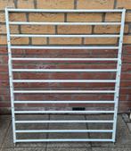 Traphekje metaal wit, Ophalen, 100 tot 115 cm, Zo goed als nieuw, Klemhekje