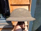Ww1 m1917 brodie helm met camo, Ophalen of Verzenden, Landmacht, Amerika, Helm of Baret