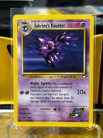 Sabrina's Haunter (GH 58) Gym Heroes, Hobby en Vrije tijd, Verzamelkaartspellen | Pokémon, Ophalen of Verzenden, Zo goed als nieuw