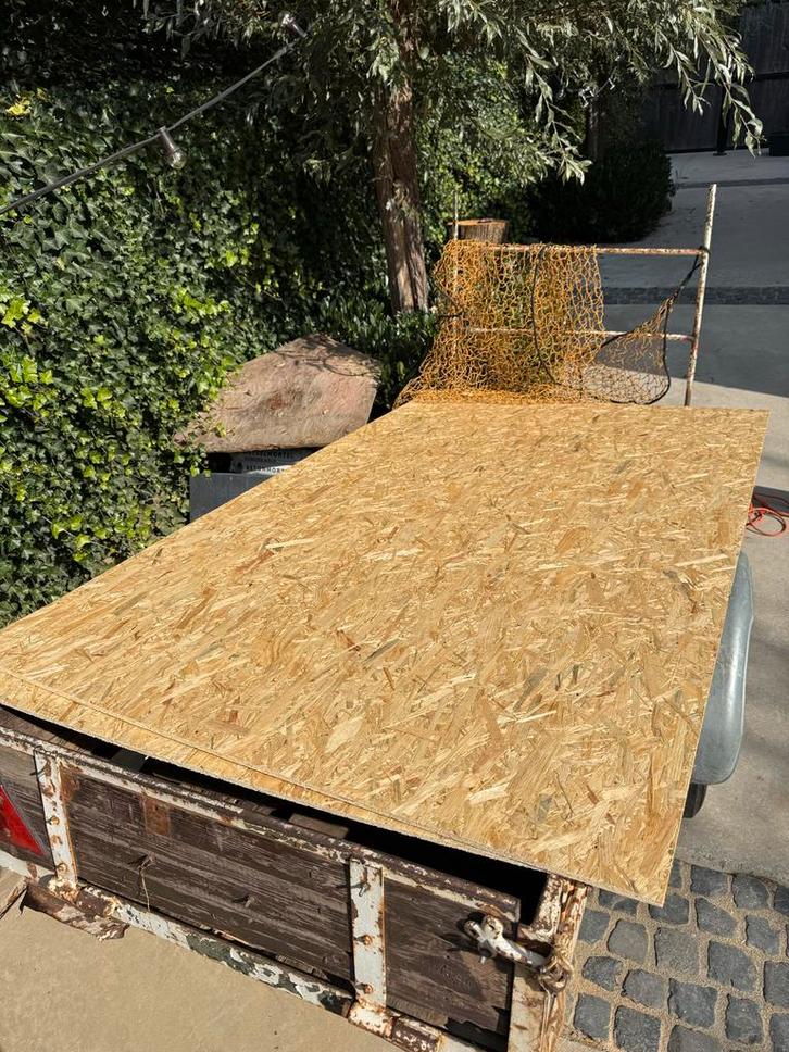 Nieuwe OSB Platen (8/9 mm), Doe-het-zelf en Verbouw, Platen en Panelen, Nieuw, Hout, Minder dan 20 mm, Ophalen