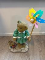 Kim-girl with Pinwheel groot, 36cm, Verzamelen, Beren en Cherished Teddies, Ophalen, Zo goed als nieuw, Beeldje, Cherished Teddies