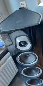 Sonus Faber Sonetto V, high-end speakers, MINT-conditie !!!, Zo goed als nieuw, 120 watt of meer, Front, Rear of Stereo speakers