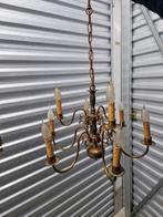 Koperen kroonluchter, Ophalen of Verzenden, Gebruikt