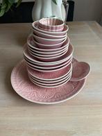 Roze Oosterse Borden & Schaaltjes AH Collectie, Ophalen of Verzenden, Zo goed als nieuw, Bord(en), Overige stijlen