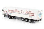 WSI SCANIA 3 SERIES 4X2 REEFER TRAILER 3 AXLE  V D ELZEN, Ophalen of Verzenden, Nieuw, Bus of Vrachtwagen, Wsi