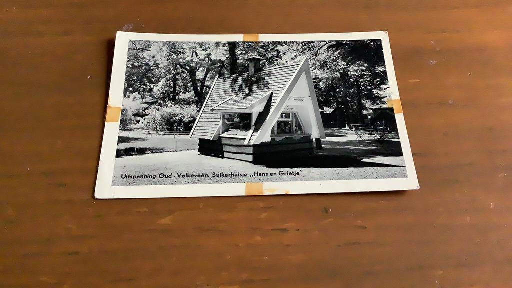 Oud-Valkeveen.    Suikerhuisje.  ,,Hans en Grietje”, Ophalen of Verzenden, 1940 tot 1960, Gelopen, Noord-Holland