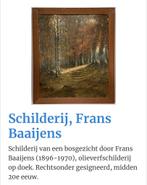 Schilderij Frans Baaijens, Ophalen of Verzenden