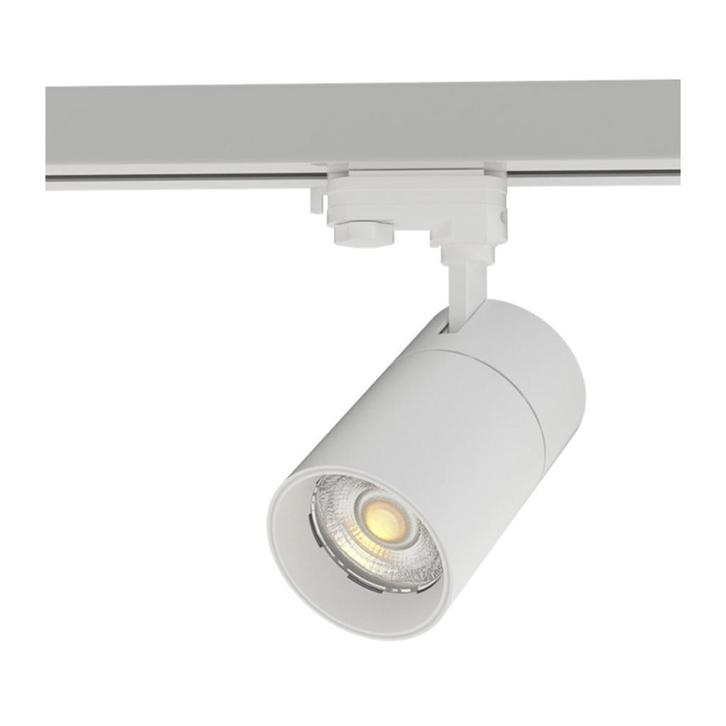 3-FASE RAILSPOT ROSALIN 30W WIT WHITE SWITCH, Huis en Inrichting, Lampen | Spots, Ophalen of Verzenden