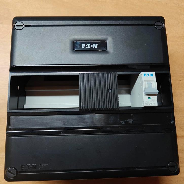 Eaton System 55 Groepenkast + 1 C16 groep, Doe-het-zelf en Verbouw, Elektra en Kabels, Zo goed als nieuw, Overige typen, Ophalen of Verzenden