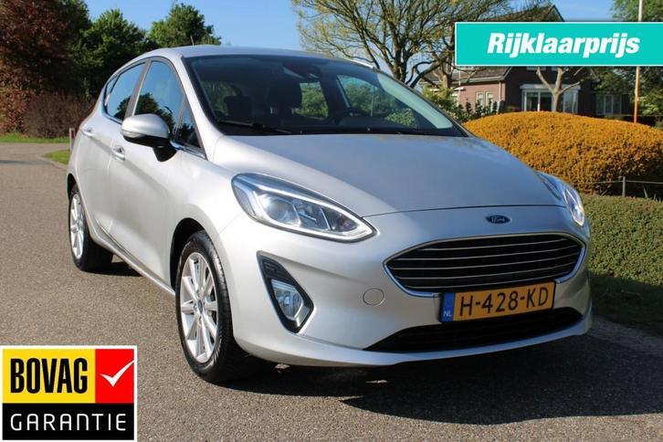 Ford FIESTA 1.0 95pk EcoBoost Titanium 5-drs ECC/Cruise/Navi, Auto's, Ford, Bedrijf, Fiësta, ABS, Airbags, Airconditioning, Android Auto