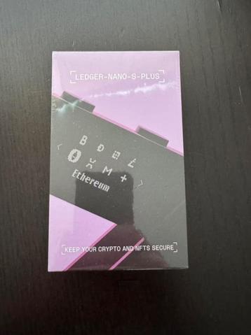 Ledger Nano S Plus (Nieuw in seal) beschikbaar voor biedingen