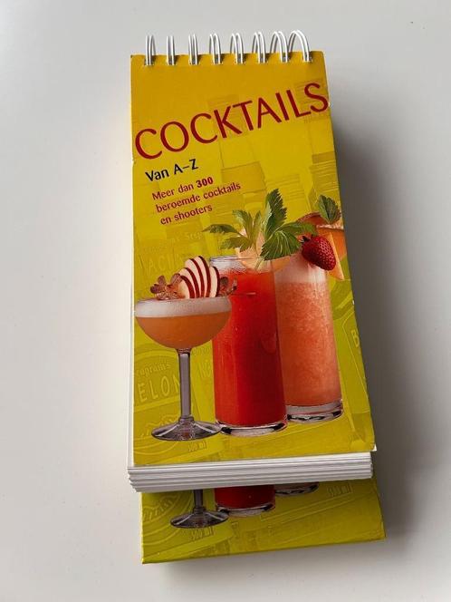 Cocktails van A tot Z – Receptenboek met Ringband, Boeken, Kookboeken, Zo goed als nieuw, Ophalen of Verzenden