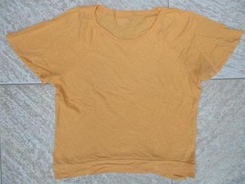 Nukus oranjegeel T-shirt truitje maat M beschikbaar voor biedingen